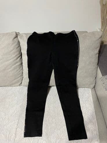 stefano obuca pirot: Crne ženske helanke/uskе pantalone Chicorée brenda. Model visokog — 1