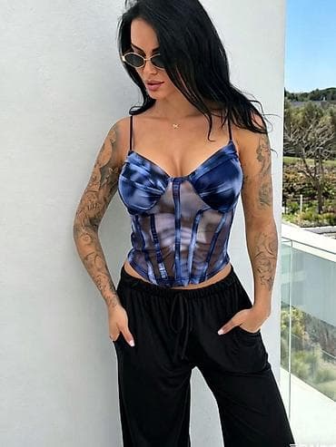 Korseti: ✅Ženski korzet top na tanke bretele – više boja
✅1900 din — 3