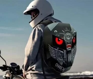 Video Games & Consoles: NOVO❗Cena 16.300 dinara Motocikl ranac sa 2 LED ekrana i hard shell — 3