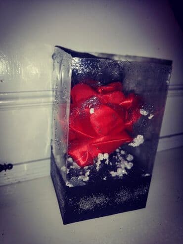 abc prasak za ves: Ruza saten rucni rad idealan poklon za 8 mart 1 na stanju 500 din — 2