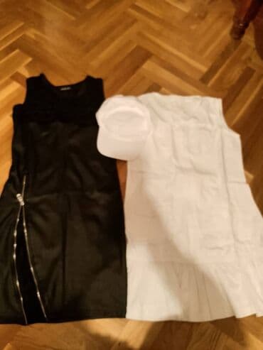 Jackets, Coats, Vests: Komplet odeće – ženski - Crna bezrukavna haljina srednje dužine — 3