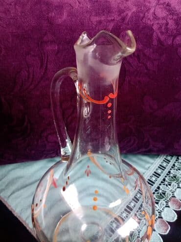 swarovski kristali cena: Flasa nova za pice iz 60-ih. bez ostecenja. Visina cele. 37,5cm — 3