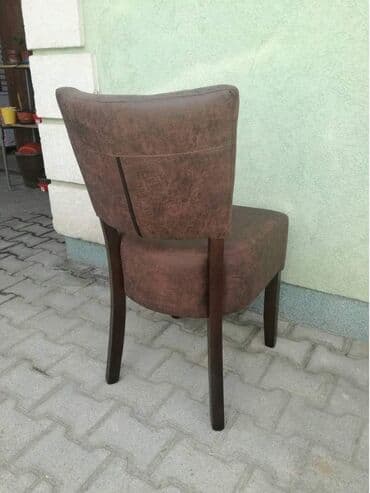 kožne stolice: TARA stolice iz proizvodnje, modeli mebla ili eko koze i boja drveta — 15