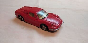 trotinet na dva tocka: Burago Ferrari Dino 1:43 China, sivi malo izgreban,cena za kom — 1