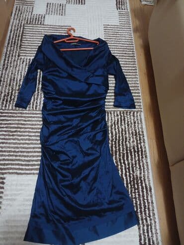 Ski suits: Massimo Dutti L, color - Blue, Evening, Other sleeves — 2