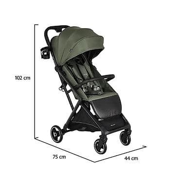 Kolica za bebe: Cangaroo kolica za avion Airwalk – Deep Green (SKU: CAN00248-70) — 1