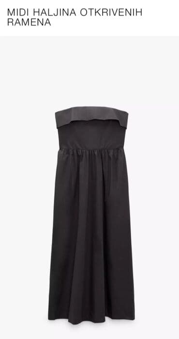 boho haljine zara: Zara XL (EU 42), bоја - Maslinasto zelena, Top (bez rukava) — 1
