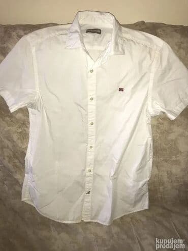 Venčanice i aksesoari: Original NAPAPIJRI kosulja M PRAKTICNO NOVA 100% cotton Ramena 46cm — 1