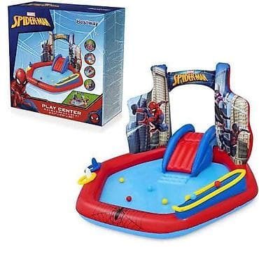 uticnica za komarce: Bazen igraonica spajdermen (MT-14/98793) 211x206x127 cm 11 200din 🦄 — 1
