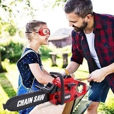 🪵VELIKA motorna testera 🪵 Simulira rad prave Duzina 40cm Lanac se na lalafo.rs 🪵VELIKA motorna testera 🪵 Simulira rad prave Duzina 40cm Lanac se