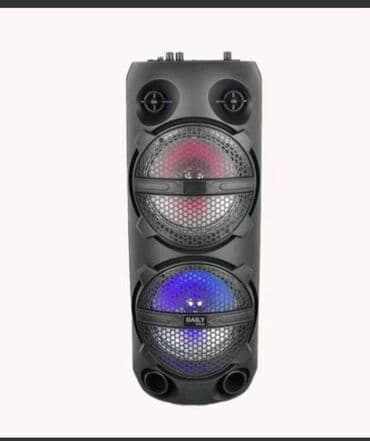 kupujem blutut zvucnik: Zvučnik Bluetooth karaoke 2x8"-SXQF 8000DIN Kristalno čist zvuk — 2