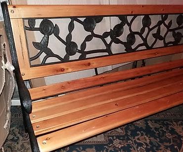 forma ideale kora vitrina: Bastenska Klupa Drvo-Metal NOVA za Dvoriste Terasu Bastu AKCIJA Cene — 2