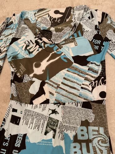 h m mokasine: 9Fashion Woman XL (EU 42), M (EU 38), L (EU 40), bоја - Šareno, Kratkih rukava — 2