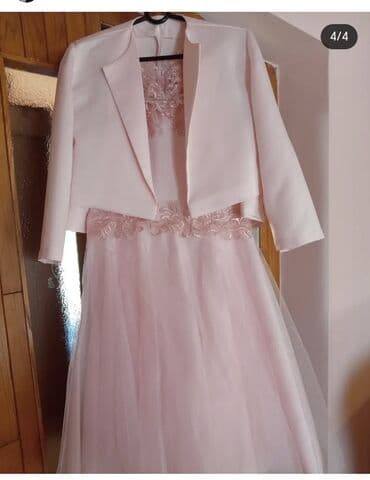haljine zara svecane: XL (EU 42), color - Pink, Evening, Long sleeves — 2