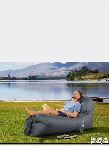 parkside kutija za alat: Naduvna ležaljka/sofa na vazduh – siva Veoma prakticna stvar — 1