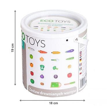 kuhinje za decu kidcraft: SET OD 20 DELOVA DRVENO POVRĆE – ECO TOYS Šifra proizvoda: TL8 Opis — 3