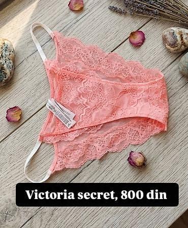elegantne cipele ženske: Victoria’s Secret čipkaste gaćice - Model: tangice sa tankim bočnim — 1