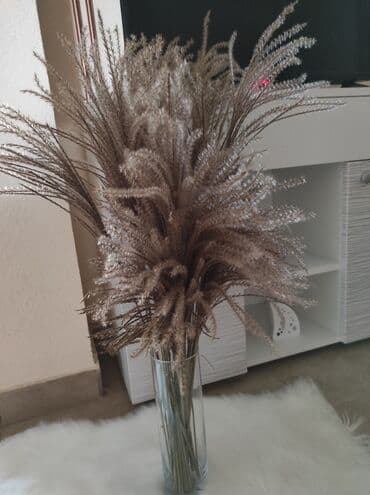 pesak za cvece: Artificial flower, color - Beige — 4