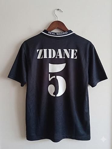 jokic dres: Fudbalski dres – Adidas Icon Series, crni, sa velikim belim natpisom — 1