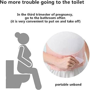 Anatomski pojas za trudnice sa naramenicama, koji služi kao ortopedsko — 5