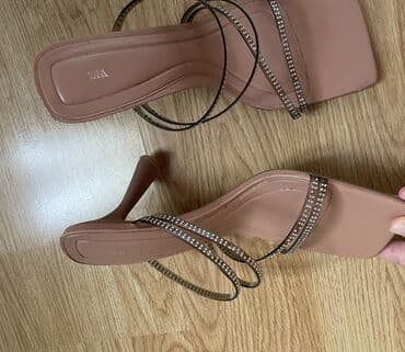 papuce dm: Fashion slippers, Zara, 38 — 4