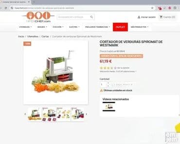 frižider za piće: *** SUPER AKCIJA *** #2327 Aparat za rezanje povrća SPIROMAT; — 7