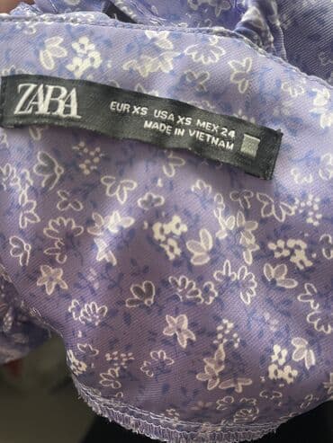 nasa duks h: Zara XS (EU 34), color - Purple, Cocktail, Short sleeves — 5