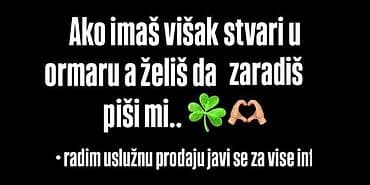 Uslužna prodaja viška stvari iz ormara - Usluga posredovanja u