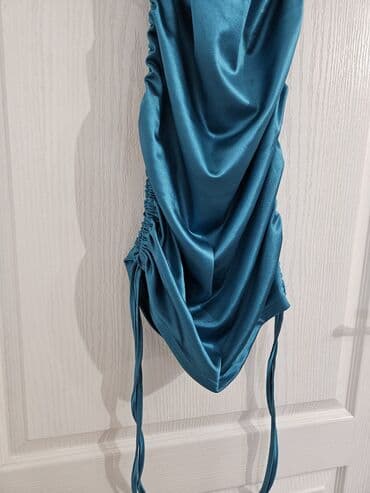 srebrne ogrlice sa cirkonima: One size, color - Turquoise, Cocktail, With the straps — 3