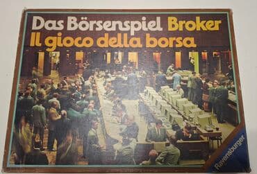 Brokerska berza društvena igra na nemačkom jeziku očuvano bez