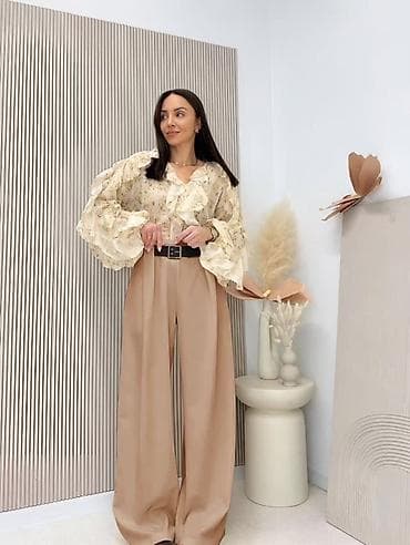 elode parfemi muski: ✅Ženske široke pantalone sa visokim strukom i kais
✅2000 din — 5