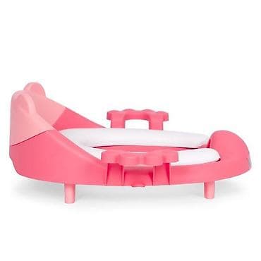 gumena cetka za wc solju: Adapter za WC šolju sa rukohvatima, Pink – ECOTOYS Šifra proizvoda — 2