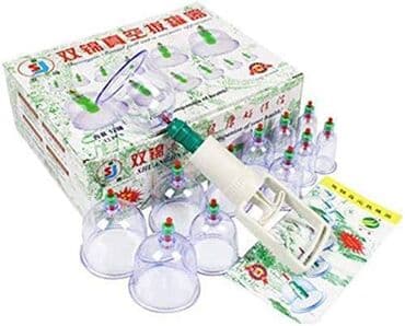 Ventuze . CUPPING-fizikalna terapija-akupunktura- čašama Komplet za — 6