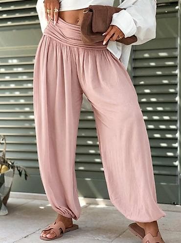 komplet sako i hlace: ✅Ženske široke pantalone sa naborima i širokim preklop-pojasom -✅1850 — 7
