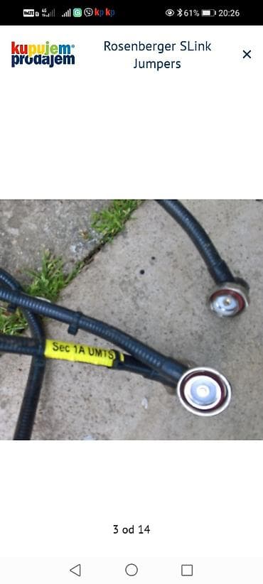 polovni ormari njuskalo: Rosenberger SLink jumpers – profesionalni koaksijalni kablovi za — 3