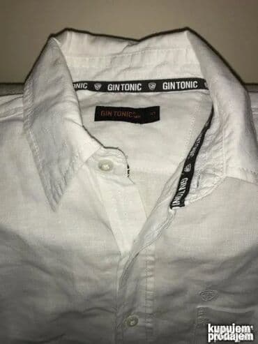 Čarape i donji veš: Original Gin Tonic kosulja L NOVA 100% Line ramena 48cm duzina 75cm — 1