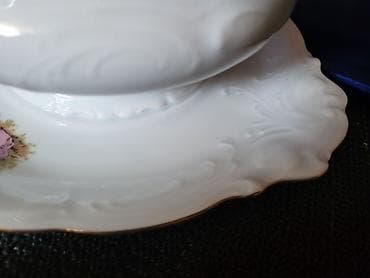 Antikviteti: Sosijera Wawel porcelan Poljska iz 70ih.godina. Porcelanska sosijera — 6