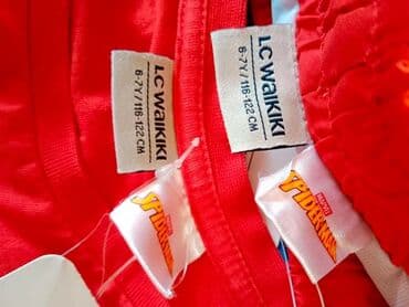 sal i kapa komplet za devojcice: Lc Waikiki, Set: T-shirt, Shorts, 116-122 — 2