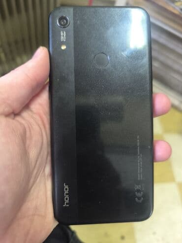 delimano masina za meso: Honor 8A 2020, 32 GB, bоја - Crna, Otisak prsta — 3