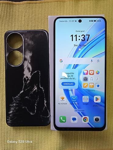 Kitchen Appliances: Honor X7b, 128 GB, color - Black, Dual SIM cards — 6