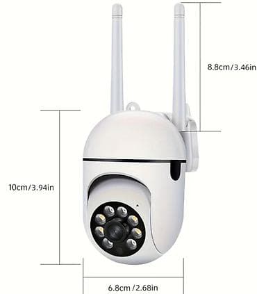 huawei 4g router 2 lte cat4: Set od 2 Wi‑Fi spoljne PTZ sigurnosne kamere - 360° panoramski — 3