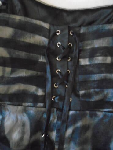 c a haljine 2022: L (EU 40), color - Black, Evening, With the straps — 2