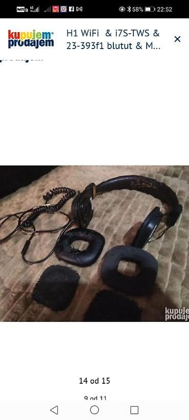 radio linije: Marshall Major žičane slušalice - Model: Marshall Major (on-ear) - — 3