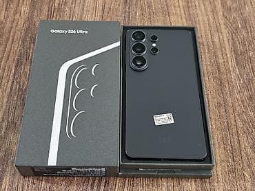 polovne masine za vez: Samsung Galaxy S26 Ultra – crna boja - Ekran: veliki AMOLED displej — 1