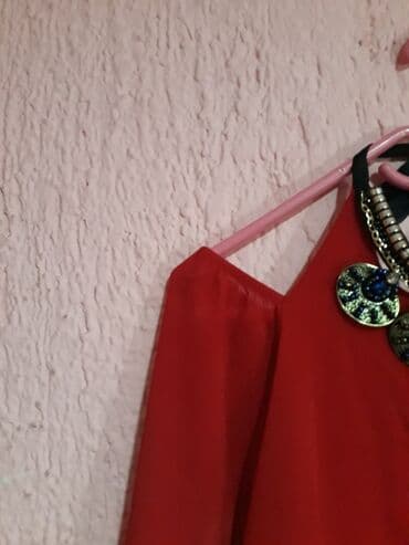 svecane pantalone i tunike: Moderna bluza sa postavom i ogrlicom. M velicina — 3