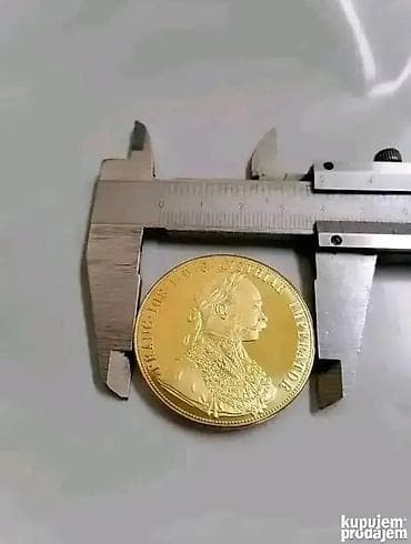 bokserske rukavice i dzak za decu: Zlatnici Franc Jozef – austrijski dukati (restrike) - Motiv: portret — 7