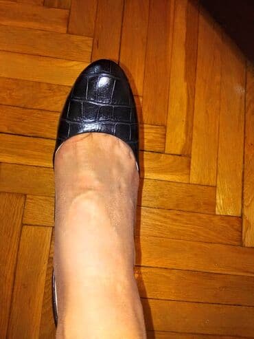crne stikle na vezivanje: Salonke, Mango, 37.5 — 8