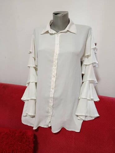 klompe sa vazdušnim đonom: S (EU 36), color - White — 2