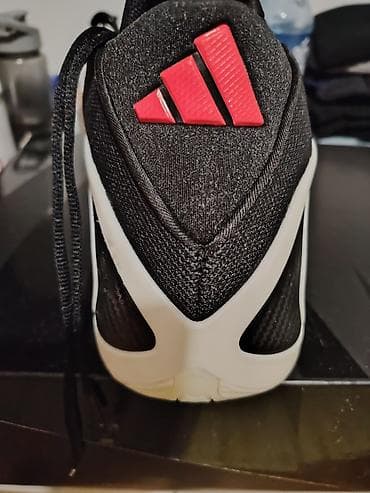 premiata 39: Adidas Anthony Edvards muške košarkaške patike – crno/belo izdanje — 4