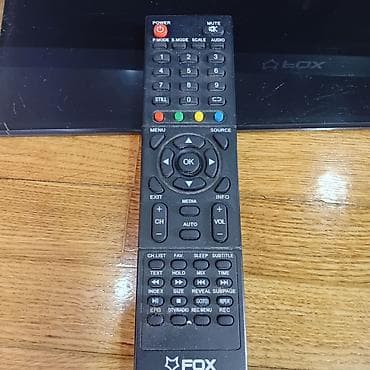 drobilica za led: FOX LED TV sa daljinskim upravljačem ima crtu na ekranu na levoj — 3